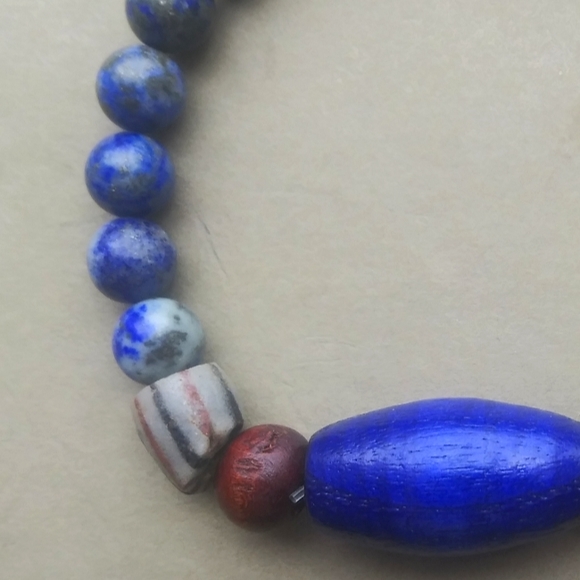 'With the Blues' Bracelet, Lg. - Picture 3 of 3